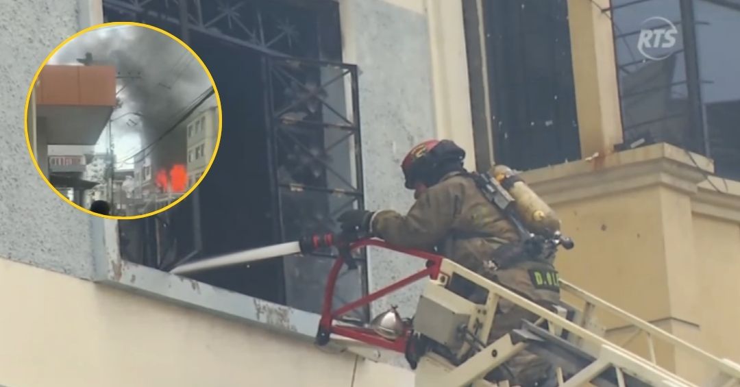 Incendio de gran magnitud consume edificio de 3 pisos en centro de ...