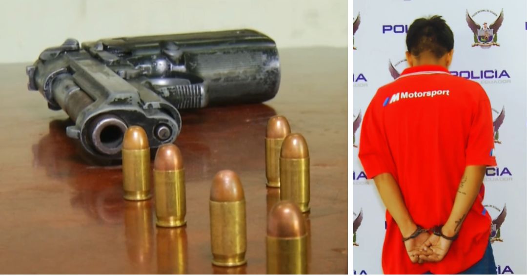 Policía captura a menor de 16 años armado en suburbio de Guayaquil ...